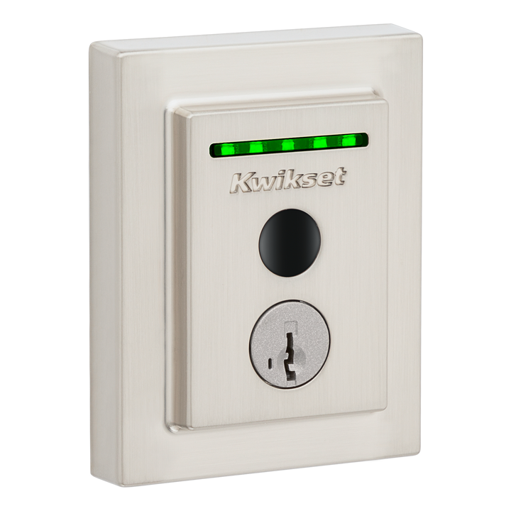 Cerradura Inteligente Kwikset Halo Touch Niquel Satinado | WiFi y Huella Dactilar