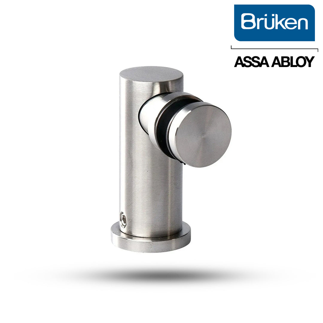 Conector Pipeta para Barandal de Vidrio 8-12 mm | Brüken – Acero Inoxidable Satinado
