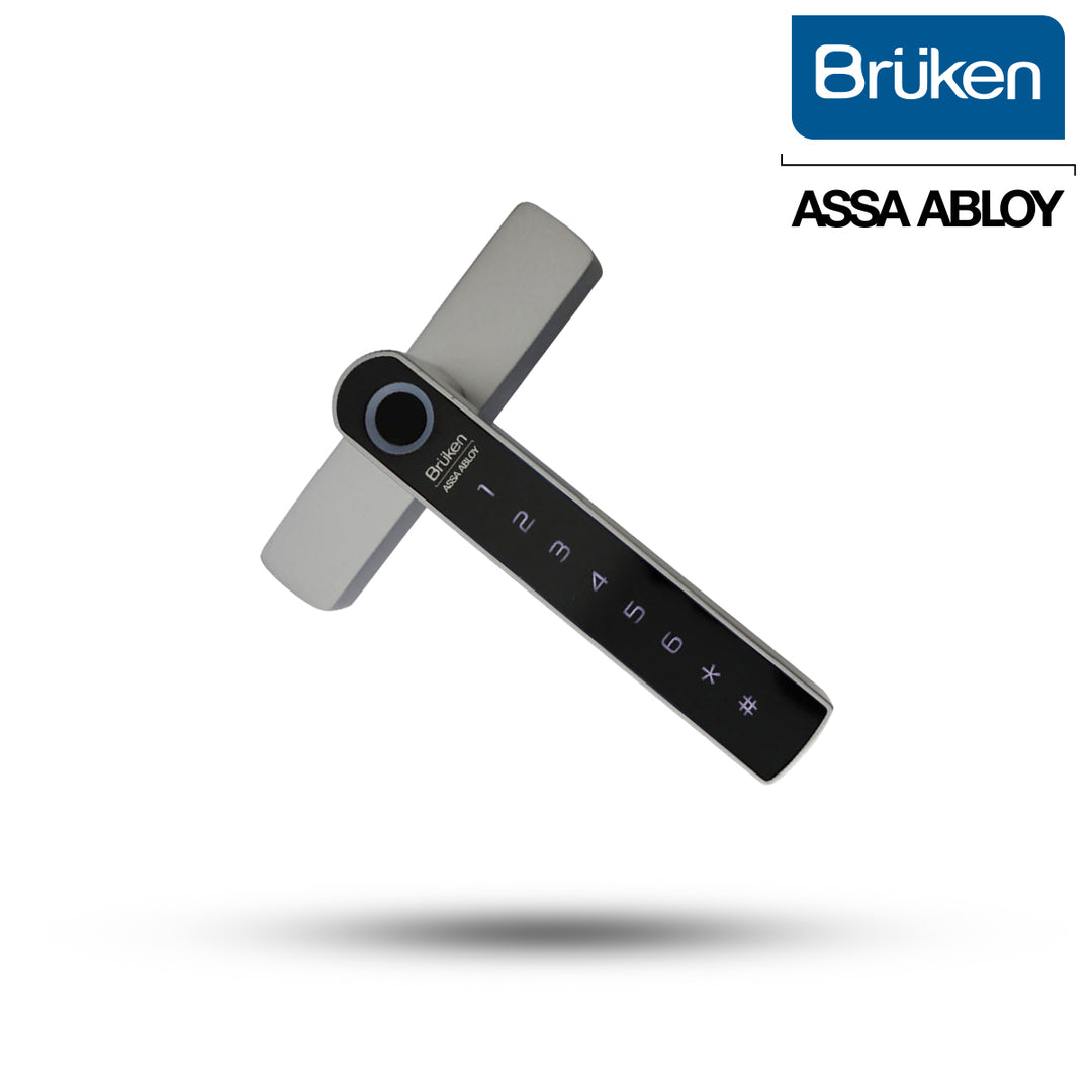 Kit Manija Cerradura Inteligente Brüken BRK3556 para Puertas de Aluminio