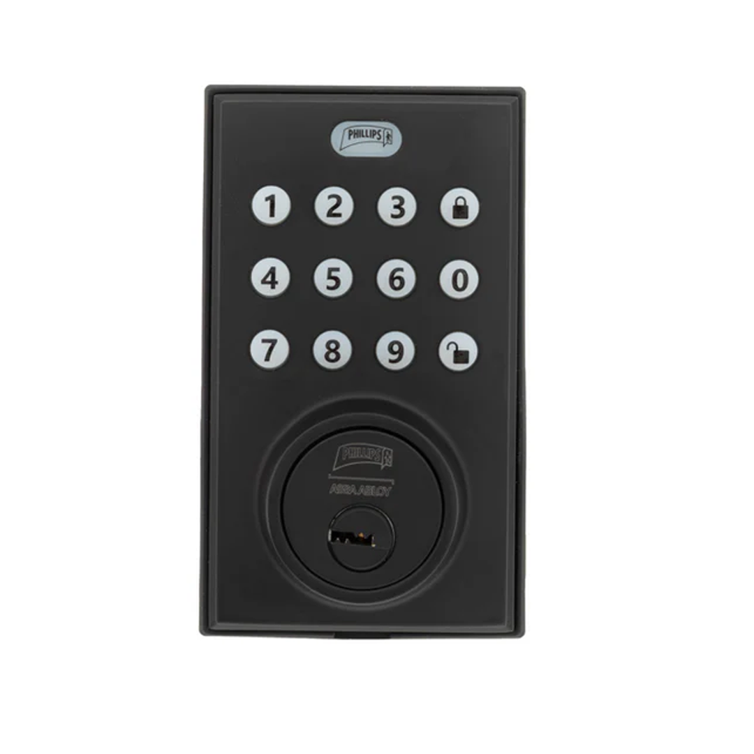 Cerradura Digital Phillips Pcd265 Negro.