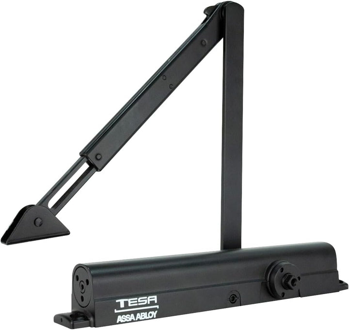 Cierrapuertas 8501 Hold Open Negro Peso Máximo 150kg De Tesa