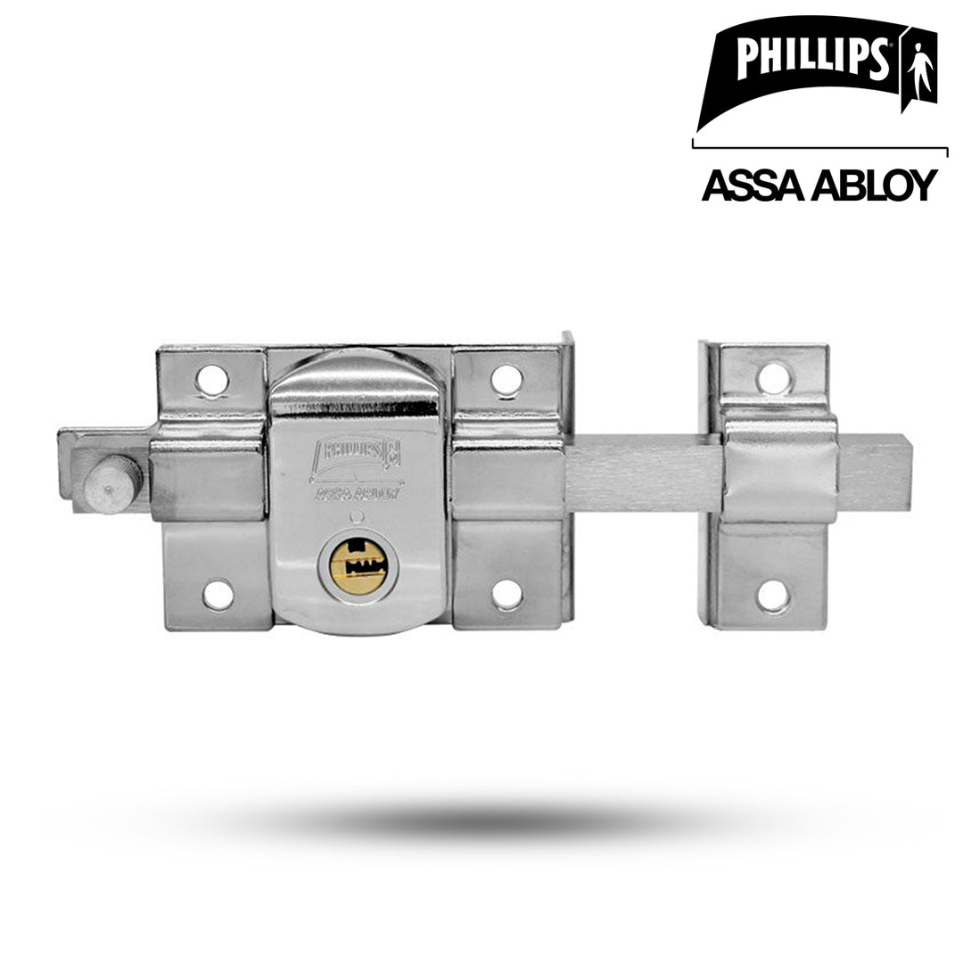 Cerradura Barra Sobreponer Phillips AS 800 Fija Derecha