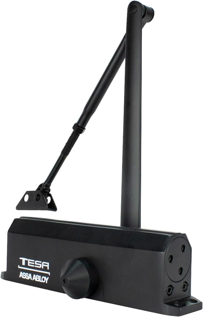 Cierrapuertas 1604 Hold Op/back Che Tesa Negro Máximo 150kg