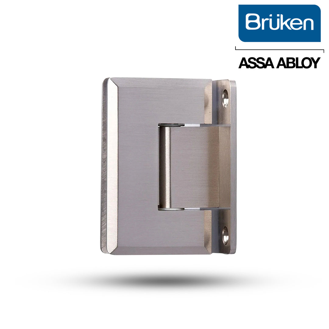 Bisagra Brüken para Puerta de Cristal Templado | Doble Acción con Autocierre