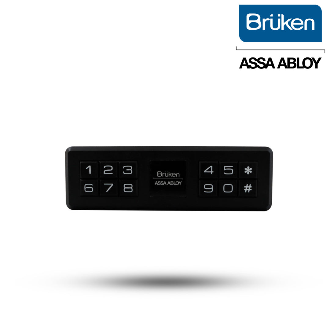 Cerradura Inteligente Brüken para Vitrinas Corredizas BRK3554