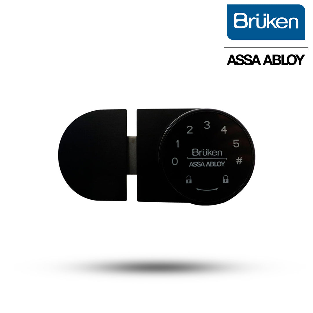 Cerradura Inteligente Brüken Redondo BRK3555 para Vitrinas