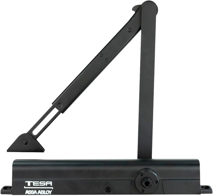 Cierrapuertas 8501 Hold Open Negro Peso Máximo 150kg De Tesa