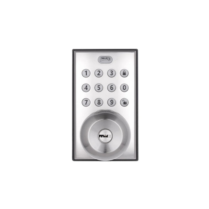 Cerradura Digital Con Perilla Phillips Pcd275.