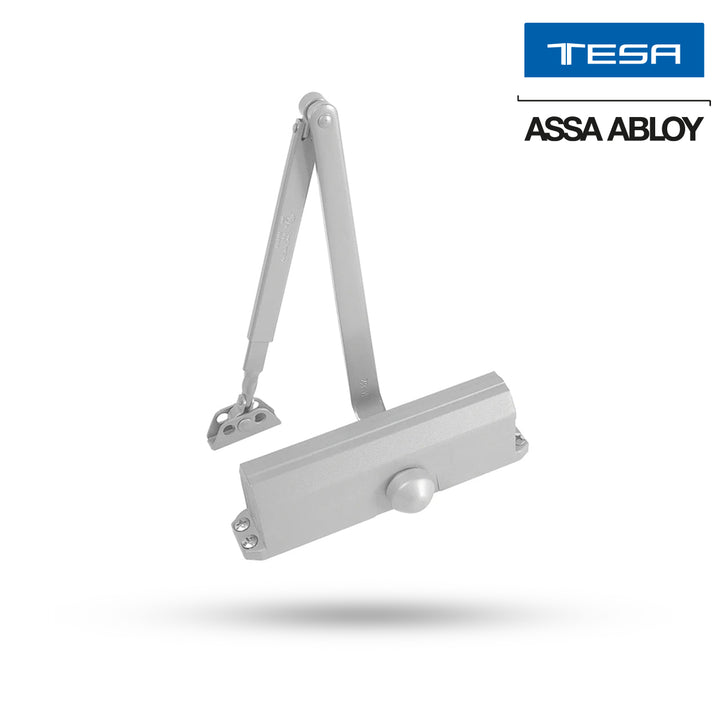Cierrapuertas TESA 1604 Hold Open – Uso Rudo hasta 150 kg | Certificación UL