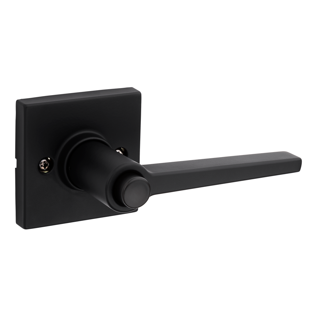 Manija Daylon Kwikset para Baño - Privacidad, Acabado Negro