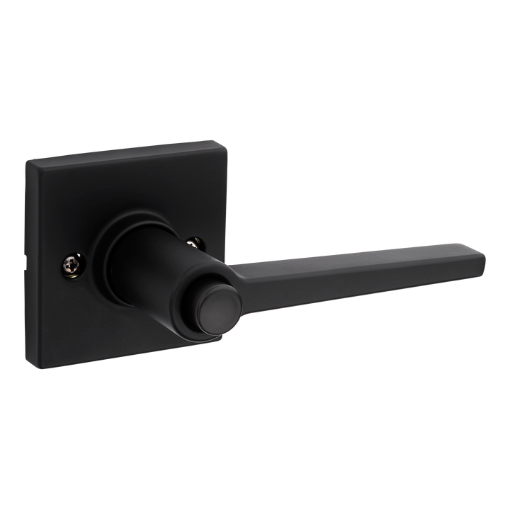 Manija Daylon Kwikset para Baño - Privacidad, Acabado Negro