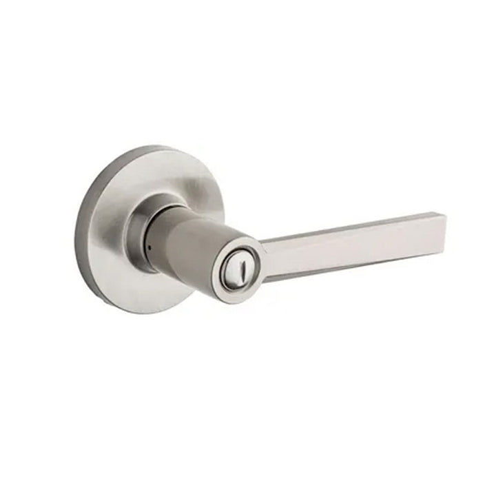 Manija Westley Kwikset para Baño (Privacidad) - Acabado Níquel Satinado