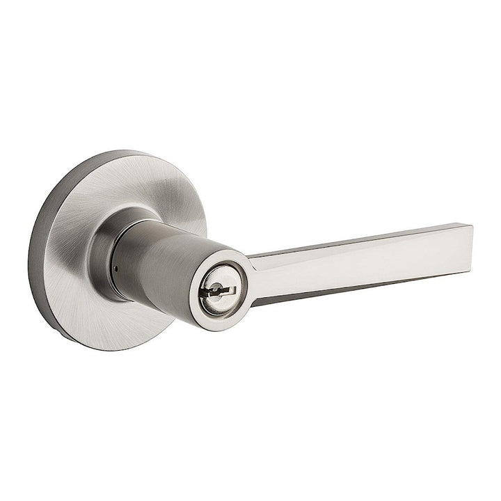 Manija Westley Kwikset para Entrada - Acabado Níquel Satinado