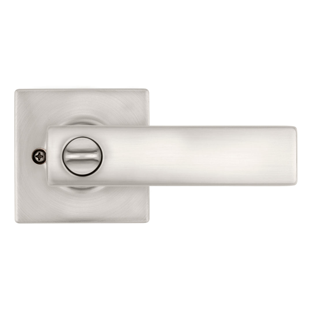 Manija Breton Kwikset para Entrada - Acabado Níquel Satinado