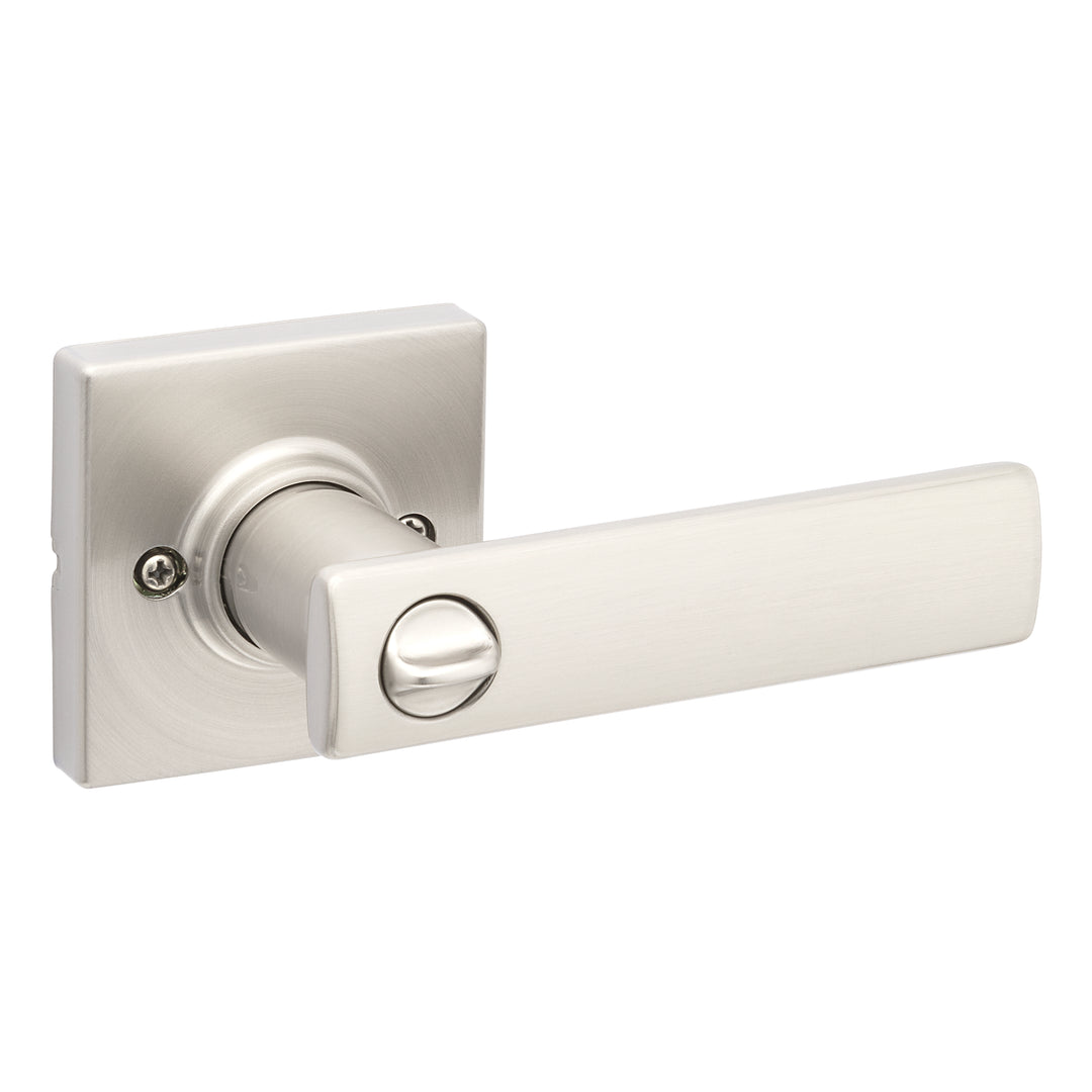 Manija Breton Kwikset para Entrada - Acabado Níquel Satinado