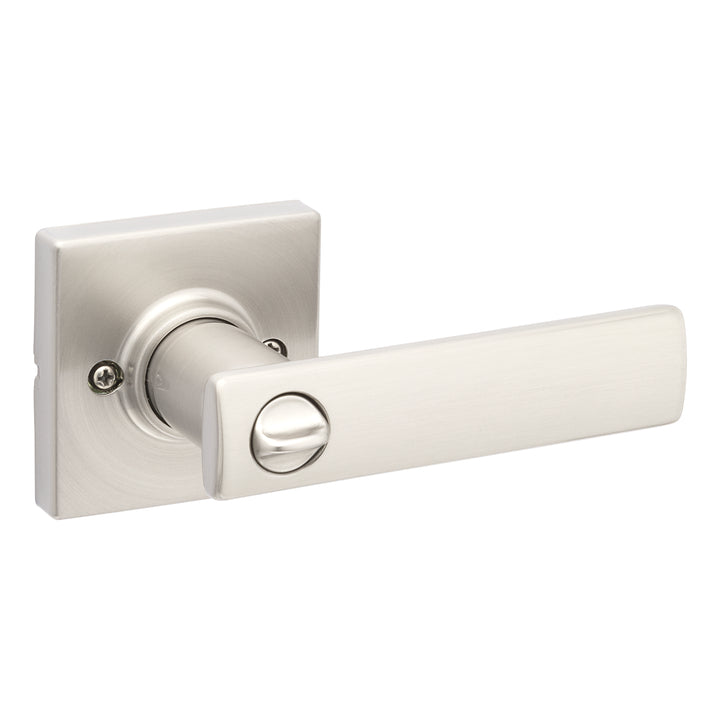Manija Breton Kwikset para Entrada - Acabado Níquel Satinado