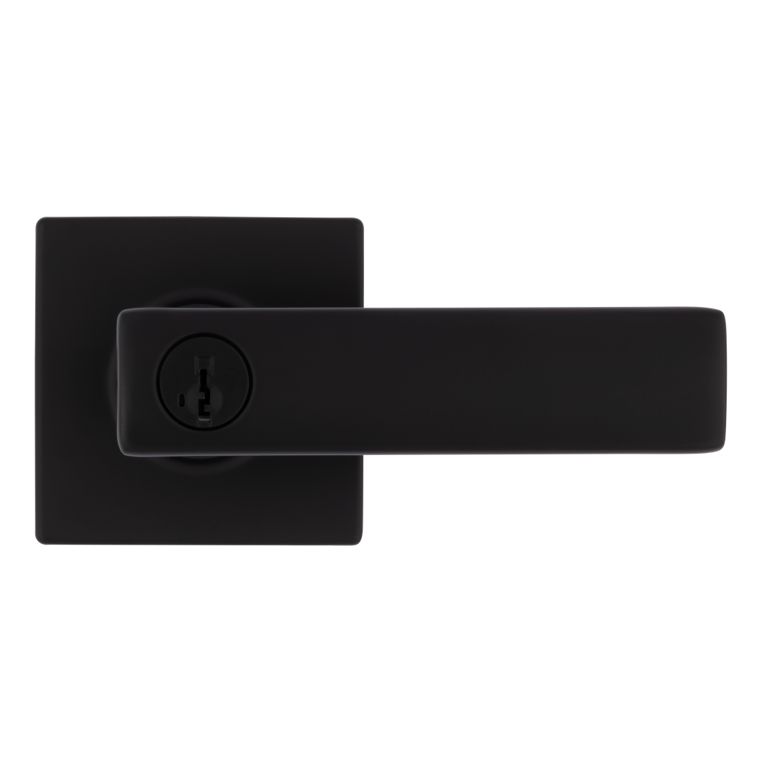 Manija Breton Kwikset para Entrada - Acabado Negro