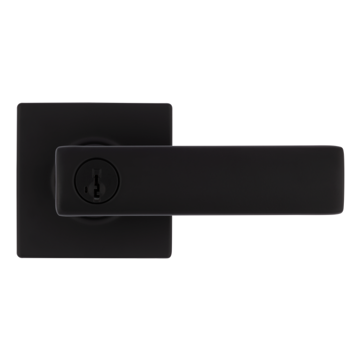 Manija Breton Kwikset para Entrada - Acabado Negro