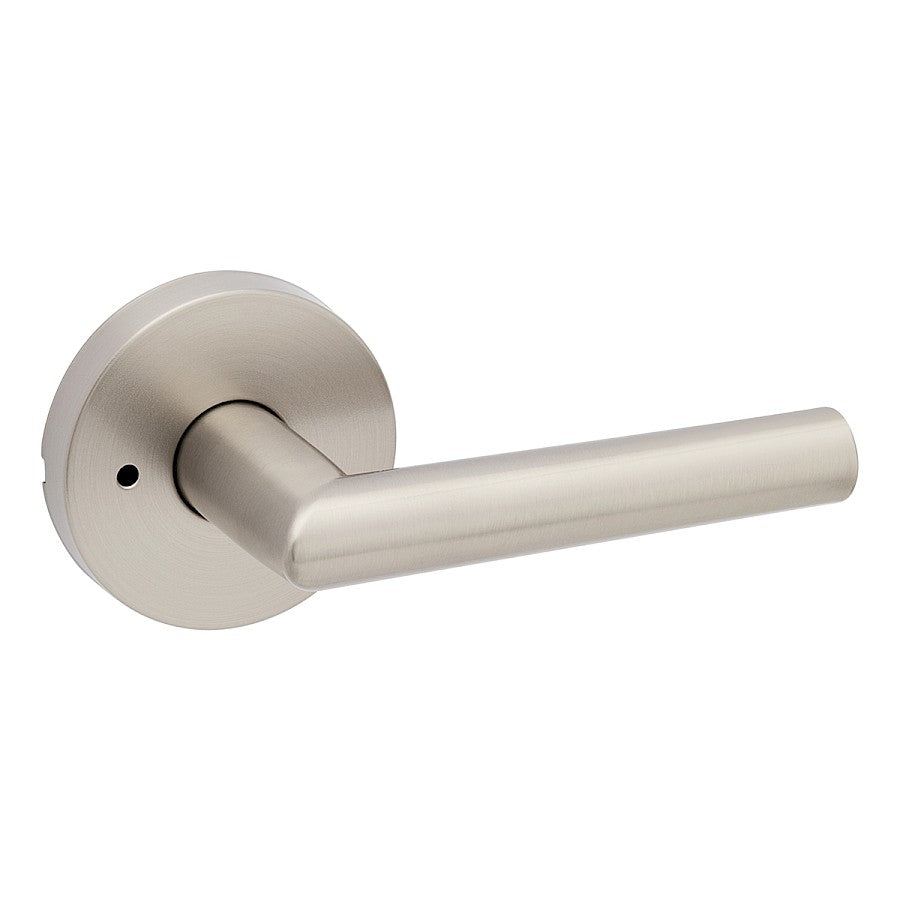 Manija Milan Kwikset Signature Series para Baño (Privacidad) - Acabado Níquel Satinado