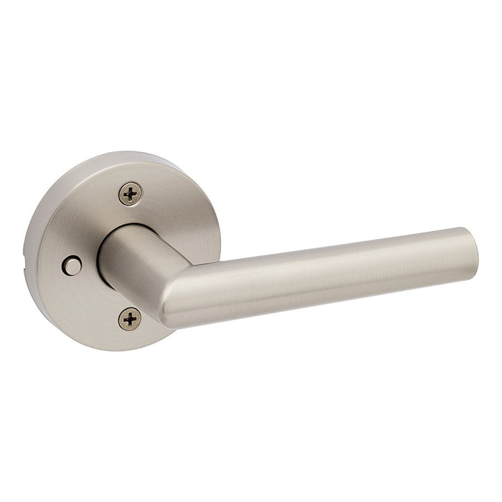 Manija Milan Kwikset Signature Series para Baño (Privacidad) - Acabado Níquel Satinado