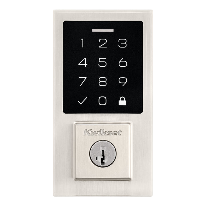 Cerrojo Electrónico Kwikset SmartCode 270 con Pantalla Táctil - Acabado Níquel Satinado