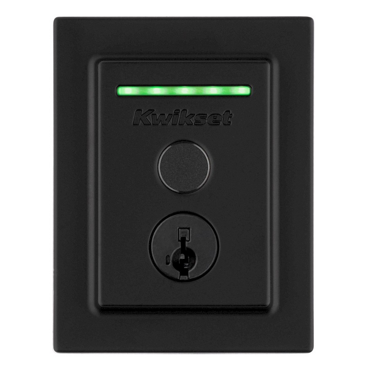 Cerradura Inteligente Kwikset Halo Touch Negro | WiFi y Huella Dactilar