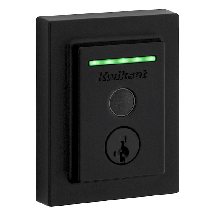 Cerradura Inteligente Kwikset Halo Touch Negro | WiFi y Huella Dactilar