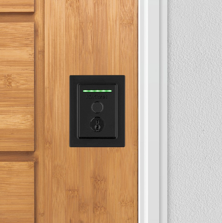 Cerradura Inteligente Kwikset Halo Touch Negro | WiFi y Huella Dactilar