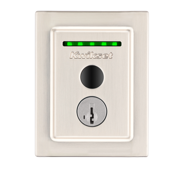 Cerradura Inteligente Kwikset Halo Touch Niquel Satinado | WiFi y Huella Dactilar