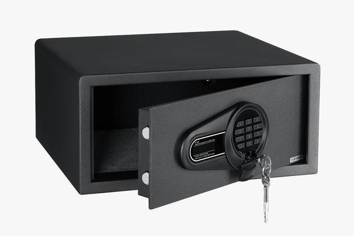 Caja Fuerte Yale de Seguridad Hotelera Electrónica Modelo Helios Teclado Redondo