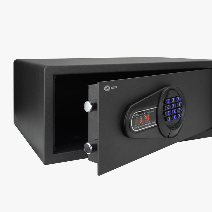 Caja Fuerte Yale de Seguridad Hotelera Electrónica Modelo Helios Teclado Redondo