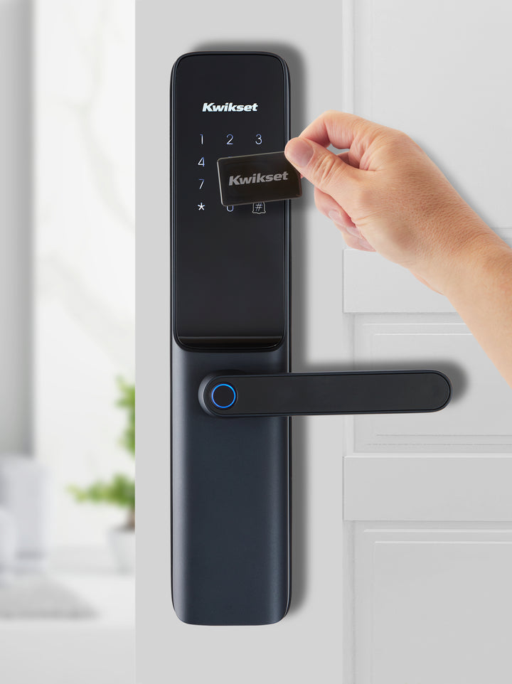 Cerradura Inteligente De Embutir (Mortise) Kwikset Orion Apertura con Huella, Tarjeta y Código