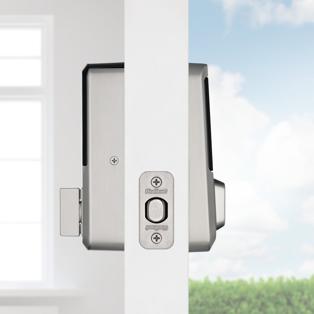 Cerradura Inteligente Kwikset Halo con Wi-Fi y Pantalla Táctil - Acabado Níquel Satinado