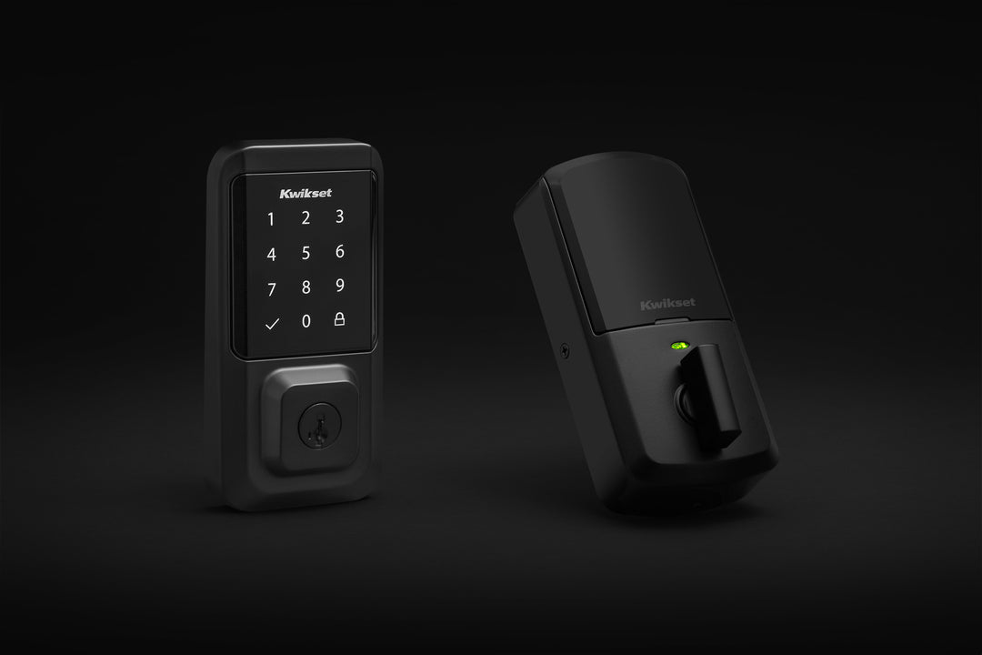 Cerradura Inteligente Kwikset Halo con Wi-Fi y Pantalla Táctil - Acabado Negro
