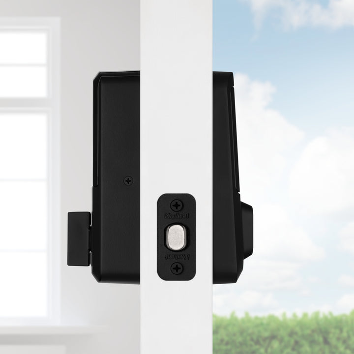 Cerradura Inteligente Kwikset Halo con Wi-Fi y Pantalla Táctil - Acabado Negro