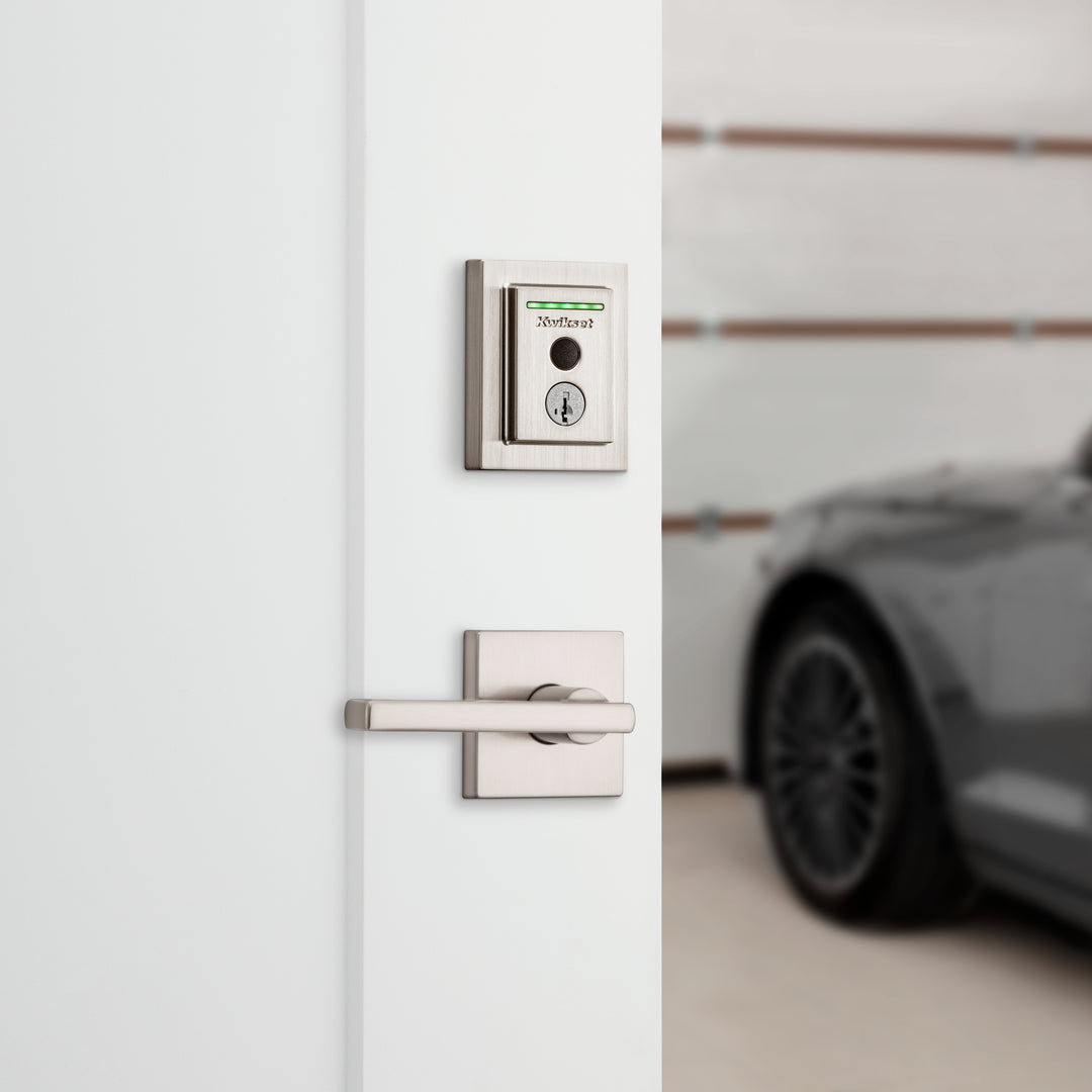 Cerradura Inteligente Kwikset Halo Touch Niquel Satinado | WiFi y Huella Dactilar