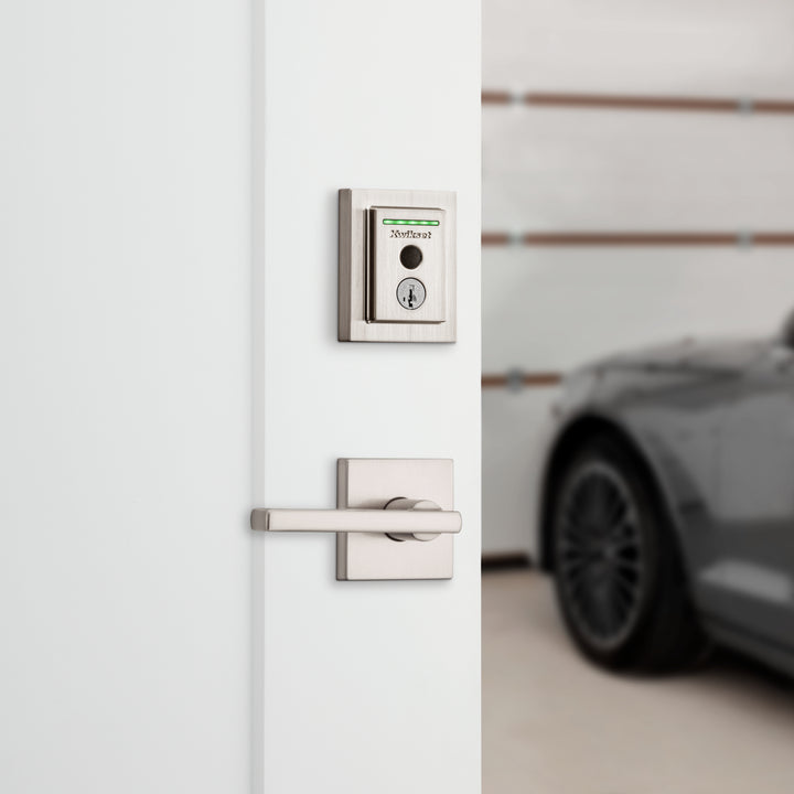Cerradura Inteligente Kwikset Halo Touch Niquel Satinado | WiFi y Huella Dactilar