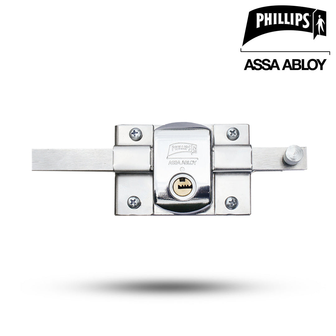 Cerradura Barra Sobreponer Phillips AS 800 Fija Izquierda