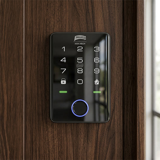 Cerradura Inteligente Phillips Balak - Huella, Código y Tarjeta