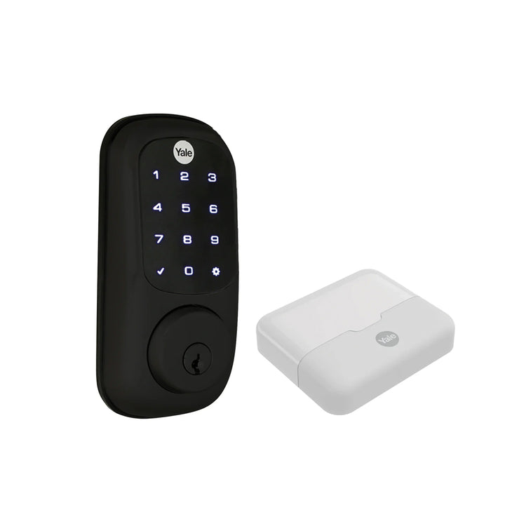 Cerradura Inteligente Yale YRD226 Negro - Con Hub y Módulo Incluido