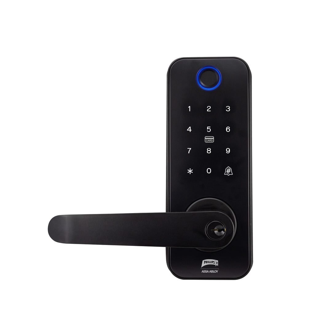 Cerradura Inteligente Aruma Phillips - Huella, Código y Tarjeta