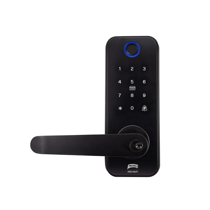 Cerradura Inteligente Aruma Phillips - Huella, Código y Tarjeta