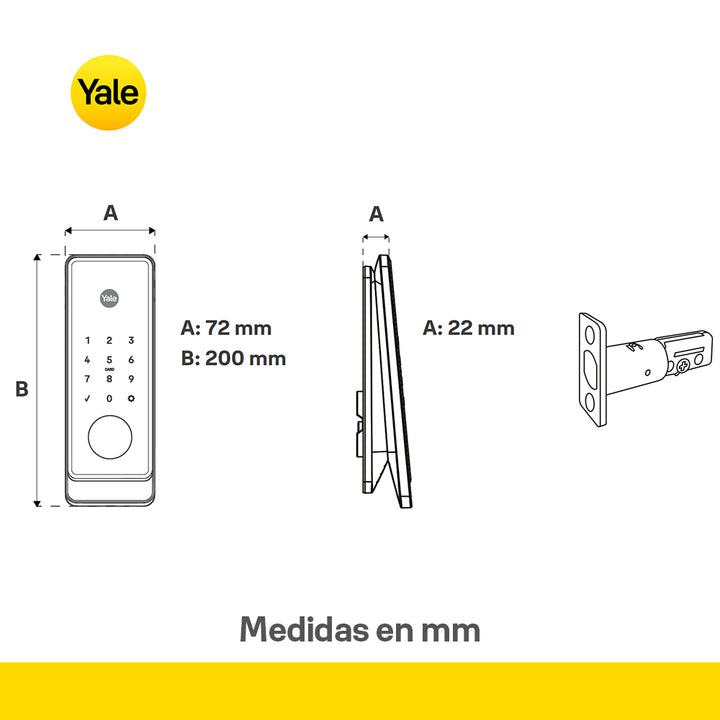 Cerradura Inteligente Yale Gemini Mini