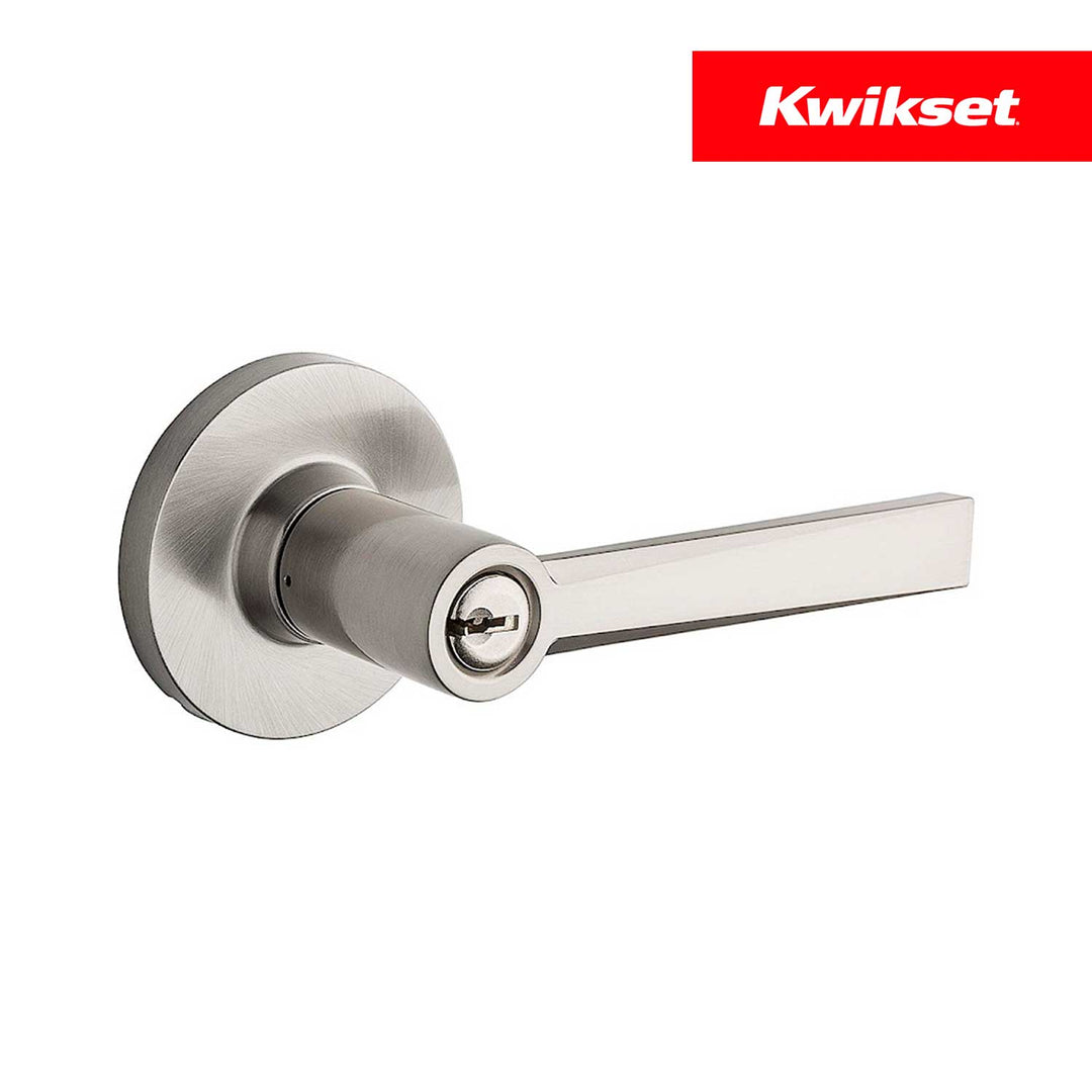 Manija Westley Kwikset para Entrada - Acabado Níquel Satinado