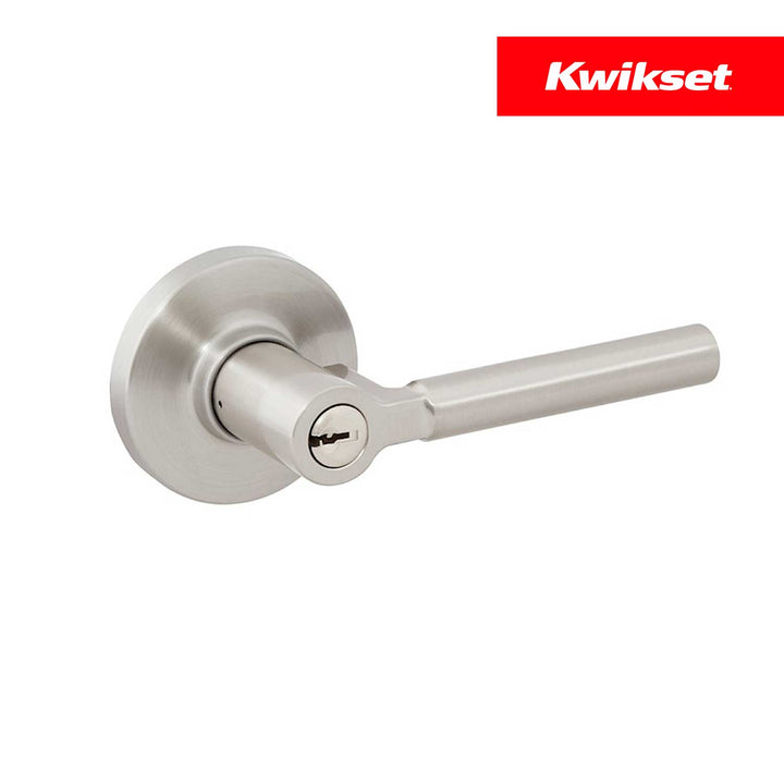 Manija Rimini Kwikset para Entrada - Acabado Níquel Satinado