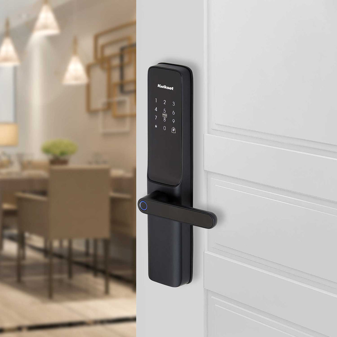 Cerradura Inteligente De Embutir (Mortise) Kwikset Orion Apertura con Huella, Tarjeta y Código